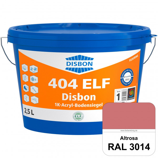 Disbon 404 ELF 1K-Acryl-Bodensiegel (RAL 3014 Altrosa) 1K PU-verstärkte, emissions- und lösemittelfr
