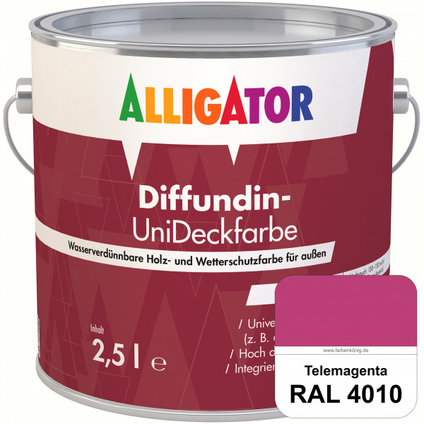 ALLIGATOR Diffundin-UniDeckfarbe (RAL 4010 Telemagenta)