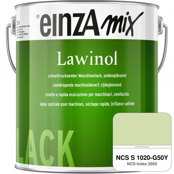 einzA Lawinol seidenglänzend (NCS S 1020-G50Y)