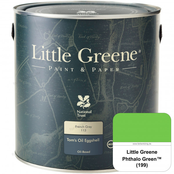 Tom's Oil Eggshell (199 Phthalo Green)