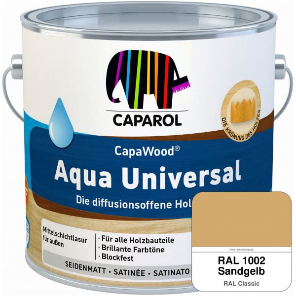 CapaWood® Aqua Universal (RAL 1002 Sandgelb)