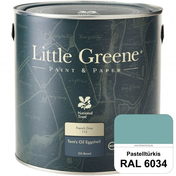 Tom's Oil Eggshell (RAL 6034 Pastelltürkis)