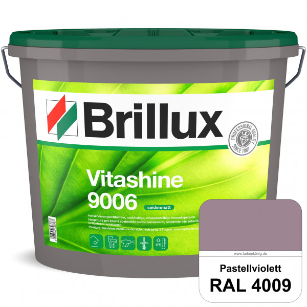 Vitashine 9006 (RAL 4009 Pastellviolett) hochwertige konservierungsmittelfreie und seidenmatte Innen
