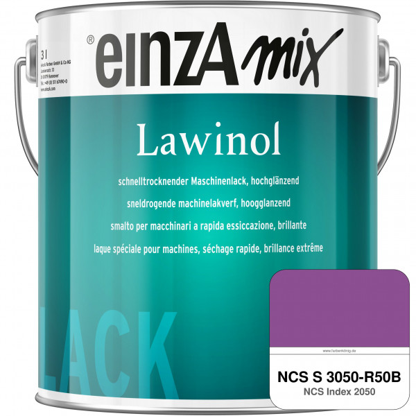 einzA Lawinol hochglänzend (NCS S 3050-R50B)