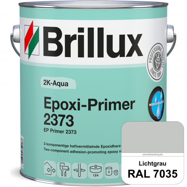 2K-Aqua Epoxi-Primer 2373 (RAL 7035 Lichtgrau) haftvermittelnde Grundierung für Zink, verzinktem Sta