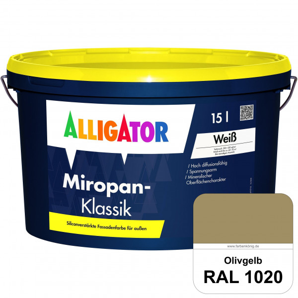 Miropan-Klassik (RAL 1020 Olivgelb)