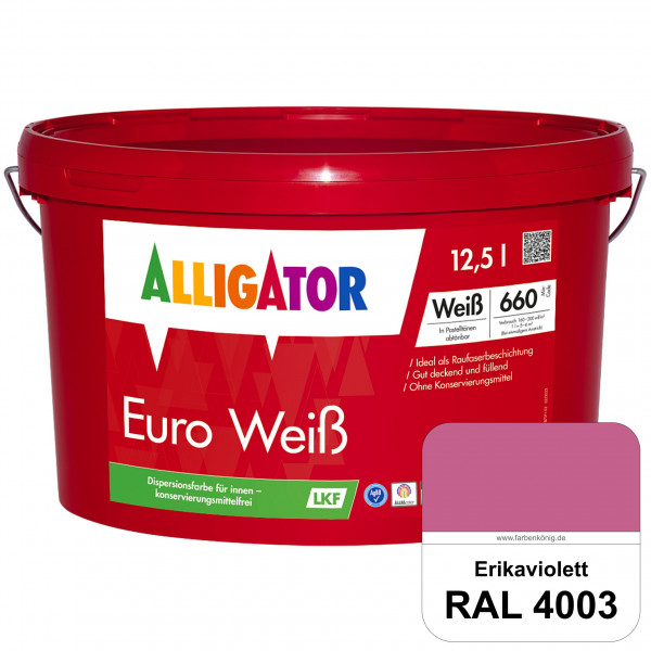 Euro Weiß LKF (RAL 4003 Erikaviolett)