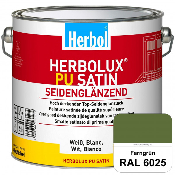 Herbolux PU Satin (RAL 6025 Farngrün) Top-PU-Seidenglanzlack (Innen & Außen)
