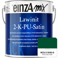 einzA Lawinit 2-K-PU Satin Stammlack (NCS S 5540-G)