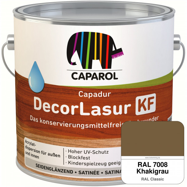 Caparol Capadur DecorLasur KF (RAL 7008 Khakigrau)