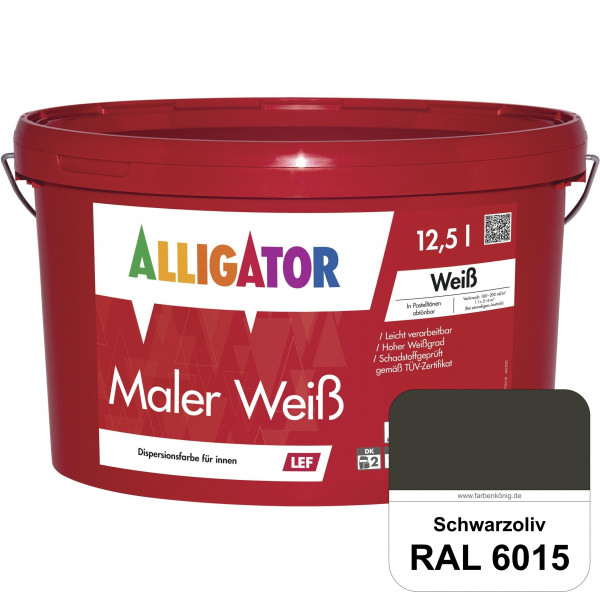 Maler Weiß LEF (RAL 6015 Schwarzoliv)