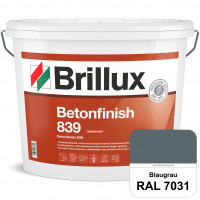 Betonfinish 839 (RAL 7031 Blaugrau) elastische Beschichtung zum Schutz rissgefährdeter Betonbauteile