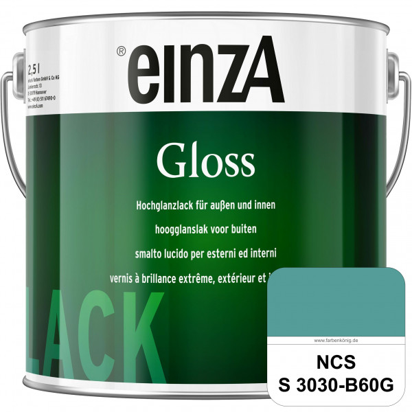 einzA Gloss (NCS S 3030-B60G) Hochwertiger Alkydharzlack in Premium-Qualität, hochglänzend.