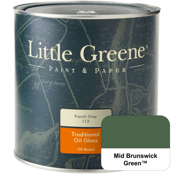 Traditional Oil Gloss - 1 Liter (126 Mid Brunswick Green™)