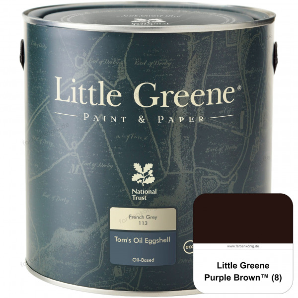 Tom's Oil Eggshell (8 Purple Brown)