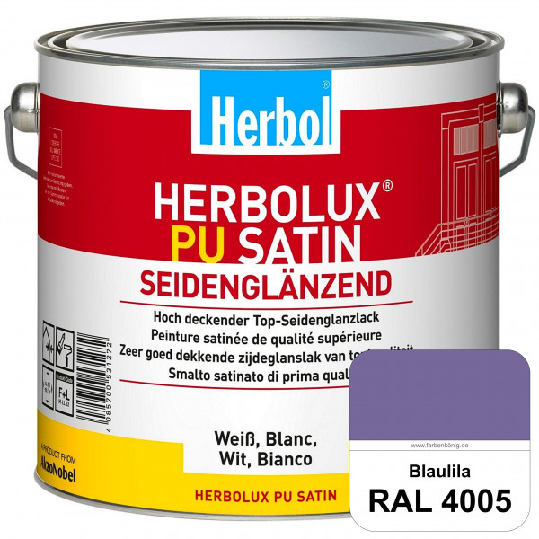 Herbolux PU Satin (RAL 4005 Blaulila) Top-PU-Seidenglanzlack (Innen & Außen)