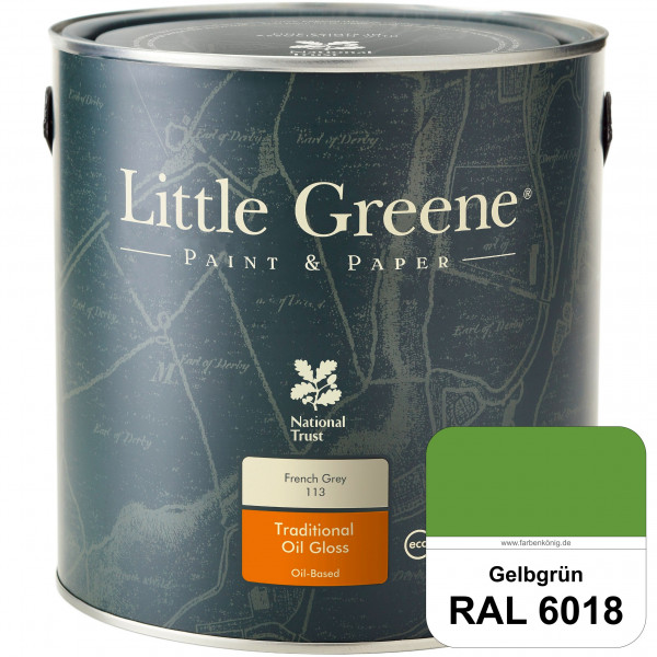 Traditional Oil Gloss (RAL 6018 Gelbgrün)