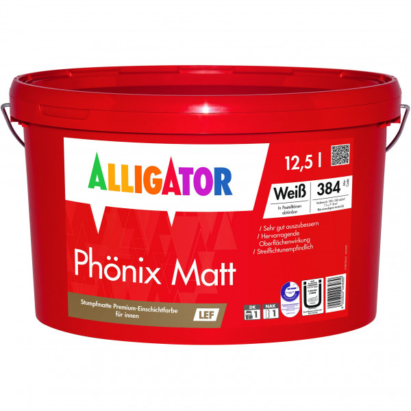 Phönix Matt LEF (Weiß)