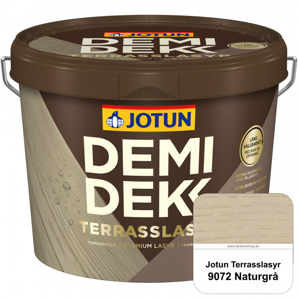 DEMIDEKK Terrasslasyr - Holzöl (9072 Naturgrå)