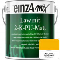 einzA Lawinit 2-K-PU Matt Stammlack (RAL 1023 Verkehrsgelb)