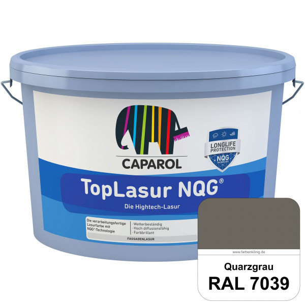 TopLasur NQG® (RAL 7039 Quarzgrau) Verarbeitungsfertige Lasur auf Basis der Nano-Quarz-Gitter Techno