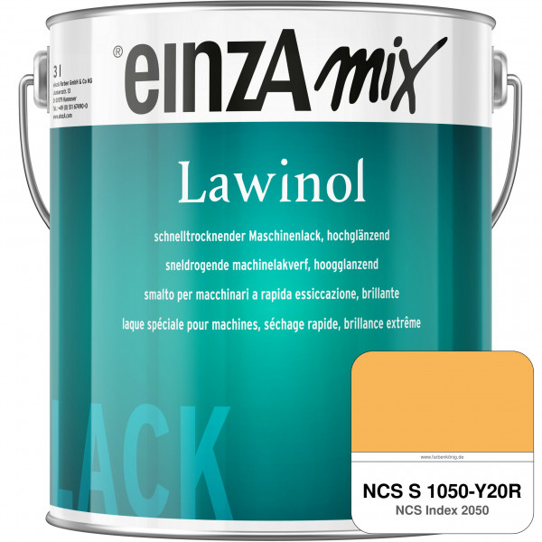 einzA Lawinol hochglänzend (NCS S 1050-Y20R)