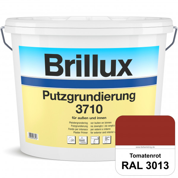 Putzgrundierung 3710 (RAL 3013 Tomatenrot) Wetterbeständige & quarzhaltige Grundierfarbe auf Dispers