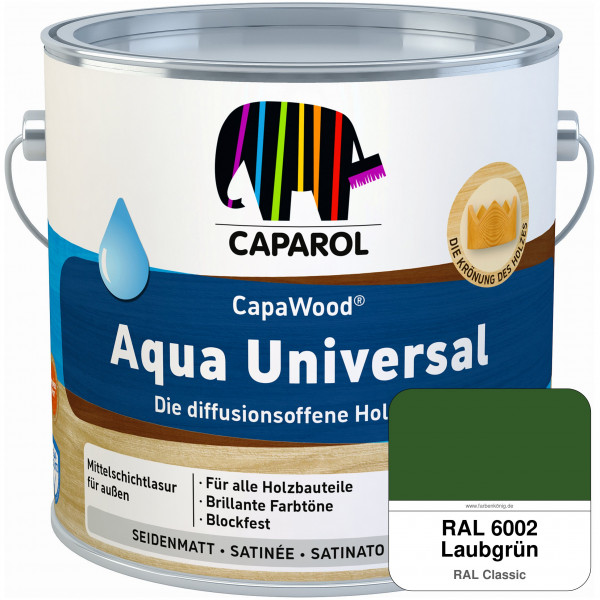 CapaWood® Aqua Universal (RAL 6002 Laubgrün)