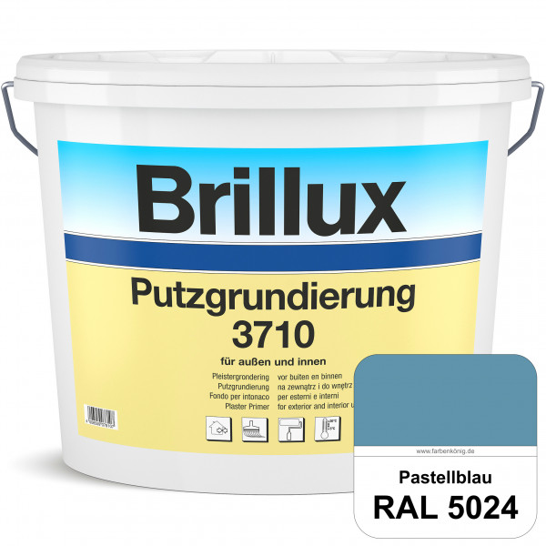 Putzgrundierung 3710 (RAL 5024 Pastellblau) Wetterbeständige & quarzhaltige Grundierfarbe auf Disper
