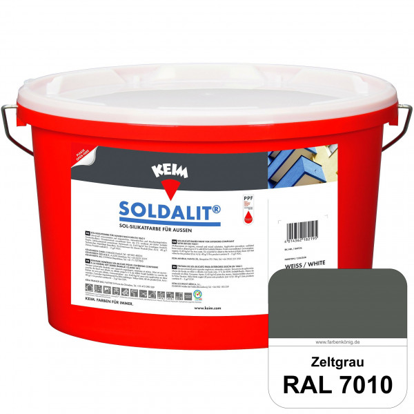 KEIM Soldalit® (RAL 7010 Zeltgrau)