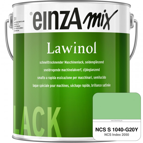einzA Lawinol seidenglänzend (NCS S 1040-G20Y)