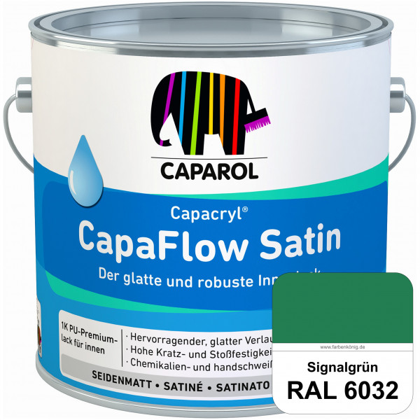 Caparol Capacryl CapaFlow Satin (RAL 6032 Signalgrün)