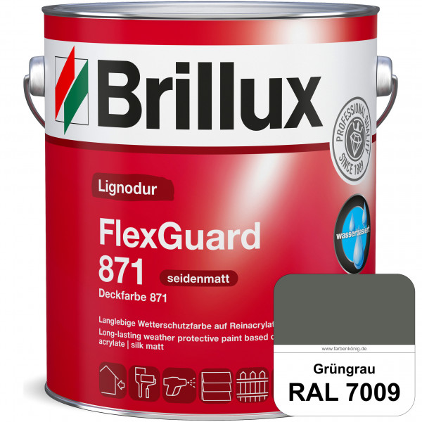 Lignodur FlexGuard 871 (Deckfarbe 871) RAL 7009 Grüngrau
