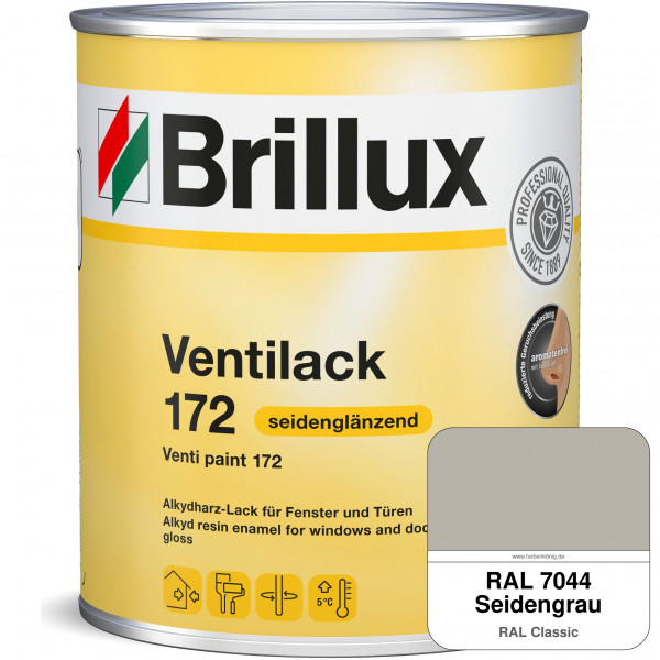 Ventilack Seidenglanz 172 (RAL 7044 Seidengrau)