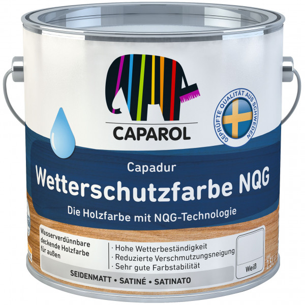 Capadur Wetterschutzfarbe NQG (Weiß)