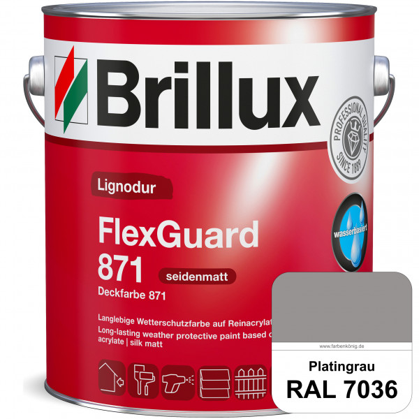 Lignodur FlexGuard 871 (Deckfarbe 871) RAL 7036 Platingrau