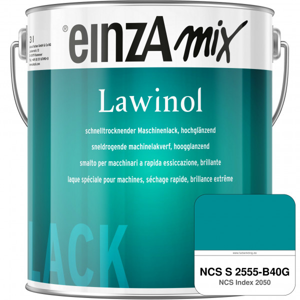 einzA Lawinol hochglänzend (NCS S 2555-B40G)