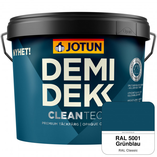 DEMIDEKK Cleantech (ehemals Demidekk Optimal, Demidekk Ultimate Täckfärg) - Deckende Holzfarbe für A