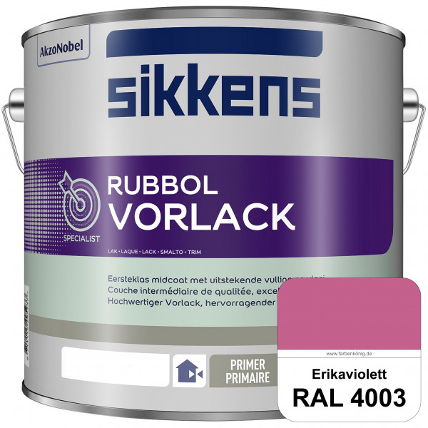 Rubbol Vorlack (RAL 4003 Erikaviolett) Aromatenfreier Vorlack der Spitzenklasse (außen & innen)