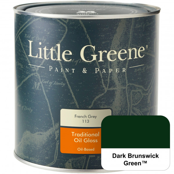 Traditional Oil Gloss - 1 Liter (88 Dark Brunswick Green™)