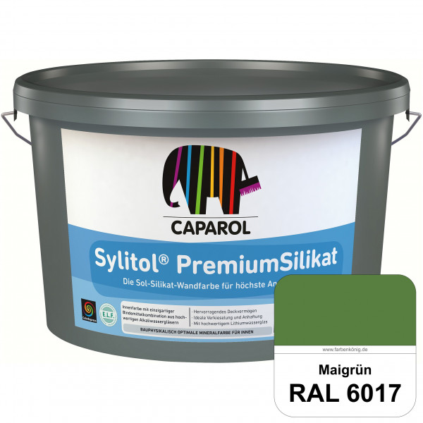 Caparol Sylitol PremiumSilikat (RAL 6017 Maigrün) - ehemals Histolith PremiumSilikat