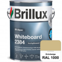 2K-Aqua Whiteboard 2384 (RAL 1000 Grünbeige) Zur Erstellung von Whiteboardflächen für die Beschriftu