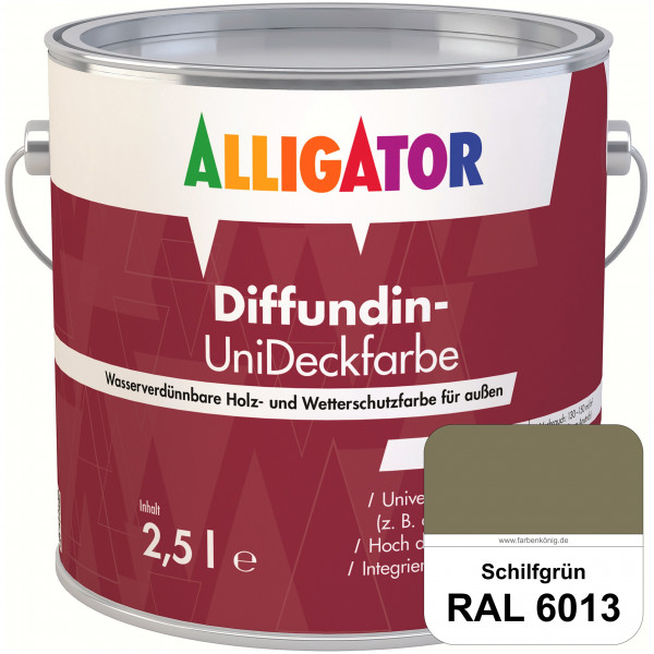 ALLIGATOR Diffundin-UniDeckfarbe (RAL 6013 Schilfgrün)