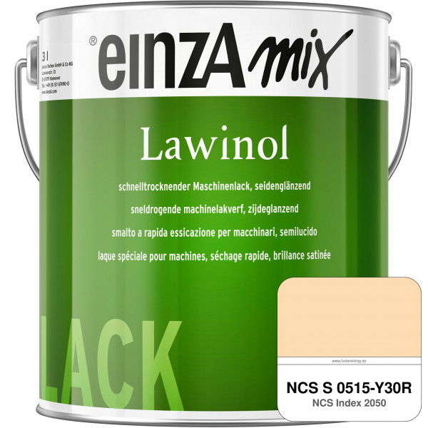 einzA Lawinol seidenglänzend (NCS S 0515-Y30R)