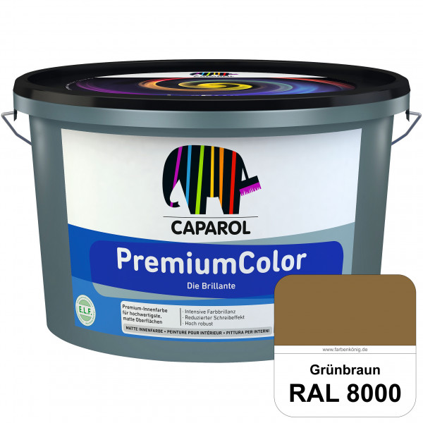 PremiumColor (RAL 8000 Grünbraun) Premium Farbbrillanz & hohe Strapazierfähigkeit