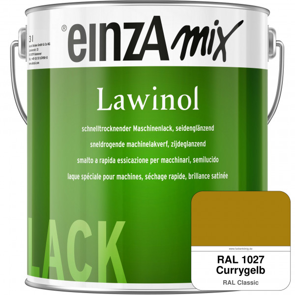 einzA Lawinol seidenglänzend (RAL 1027 Currygelb)
