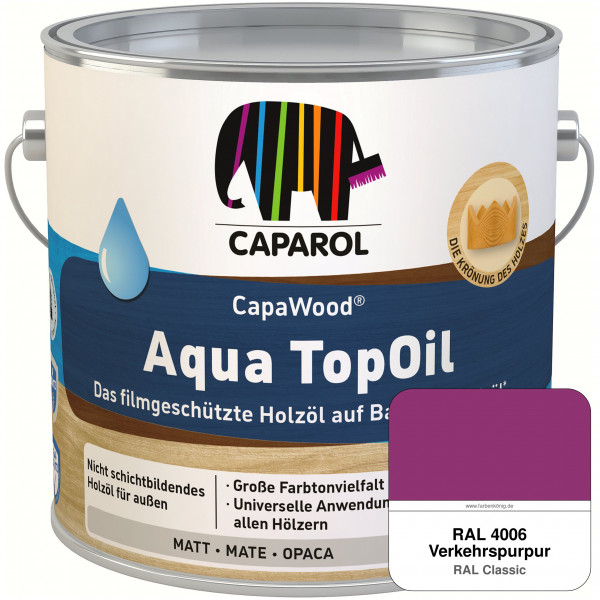 CapaWood® AquaTopOil (RAL 4006 Verkehrspurpur)