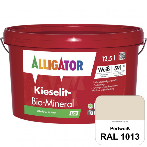 Kieselit-Bio-Mineral LKF (RAL 1013 Perlweiß)