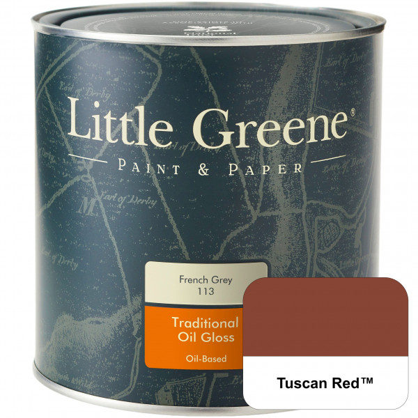 Traditional Oil Gloss - 1 Liter (140 Tuscan Red™)