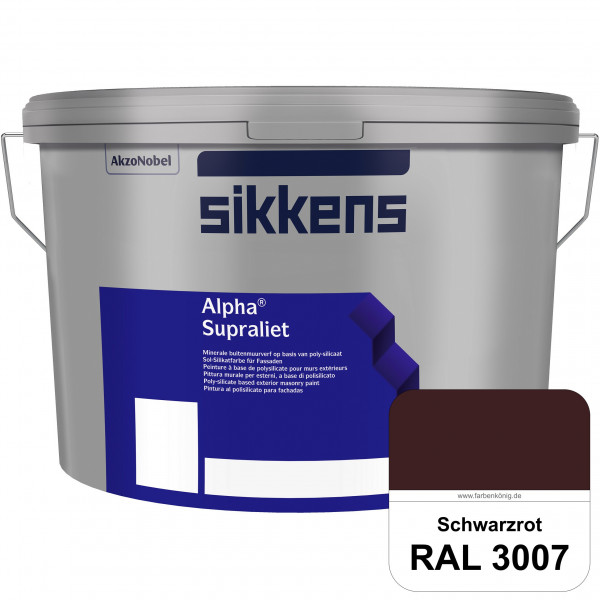 Alpha Supraliet (RAL 3007 Schwarzrot)
